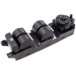 BLOCCO COMANDI ALZACRISTRALLO/RETROVISORE SX 3 4 NERO/ARGENTO FORD GALAXY (WA6) 2006 2011 OEM 1491923