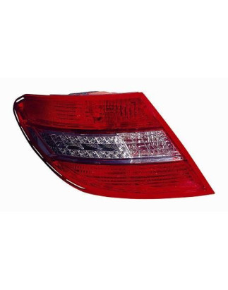 FANALE POST SX BIANCO/ROSSO SENZA LED MERCEDES-BENZ C CLASS (W204) 2007 2011 OEM A2048201964