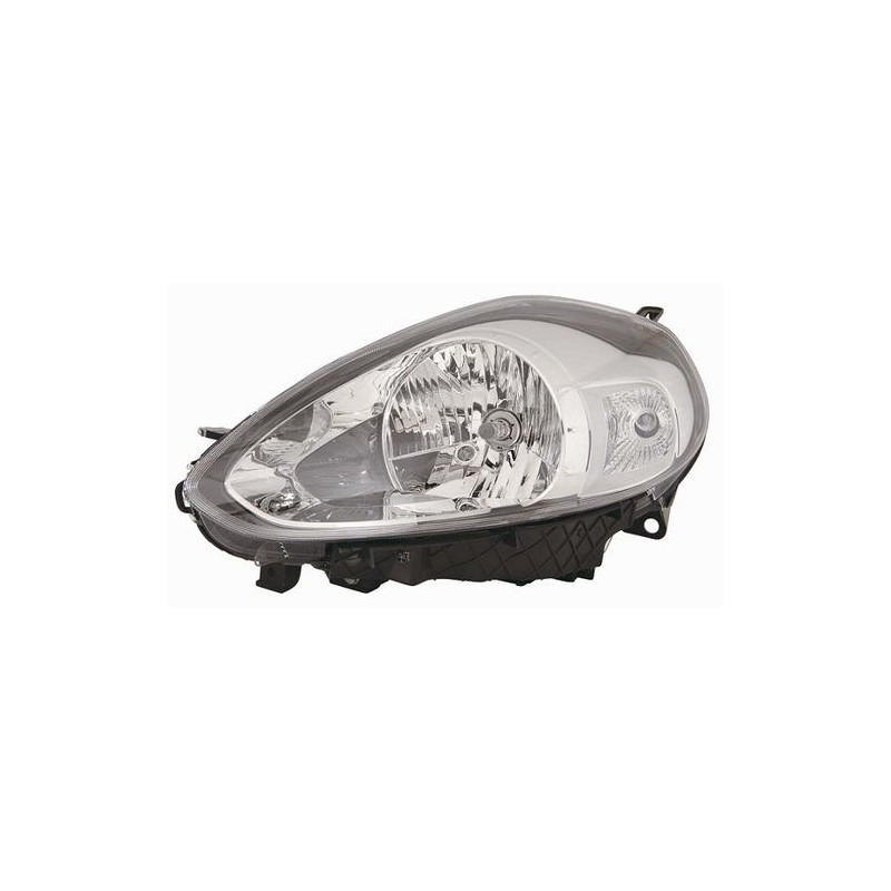 FARO FANALE PROIETTORE SX H4 GRIGIO FIAT PUNTO (199) 2012  OEM 51937143