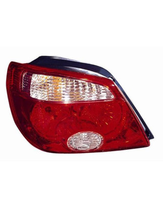 FANALE POST DX BIANCO/ROSSO SENZA