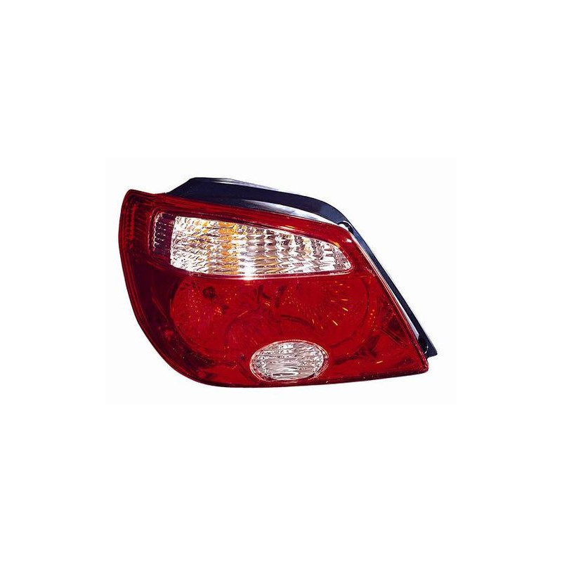 FANALE POST DX BIANCO/ROSSO SENZA