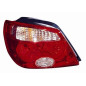 FANALE POST DX BIANCO/ROSSO SENZA