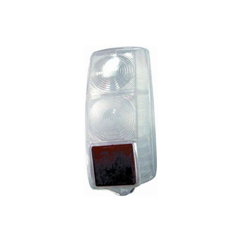 LENTE FANALE POST DX BIANCA FIAT 500 F / L / R 1965 1975