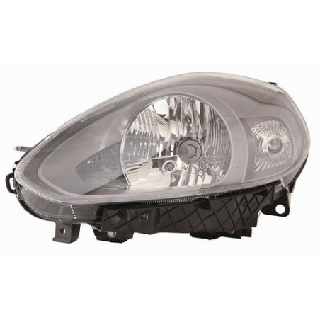 FARO FANALE PROIETTORE DX H4 GRIGIO SCURO FIAT PUNTO (199) 2012  OEM 51937150