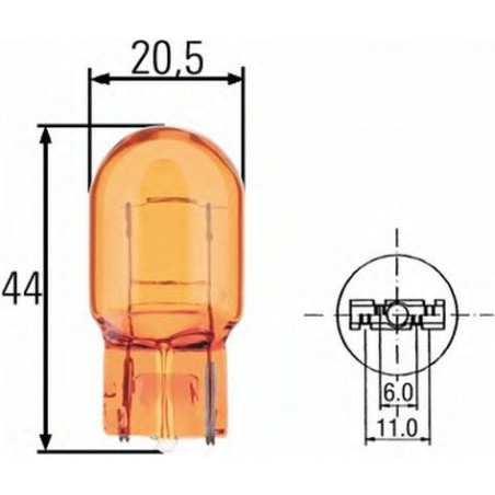 WY21W 12V 21W STANDARD