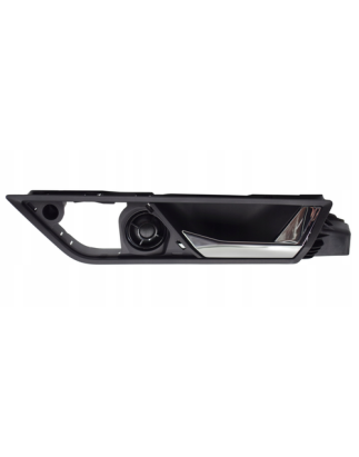 MANIGLIA APRIPORTA INTERNA CROMATA/NERA ANT SX SKODA FABIA (NJ3) 2014 2018 OEM 6V0837221A2ZZ
