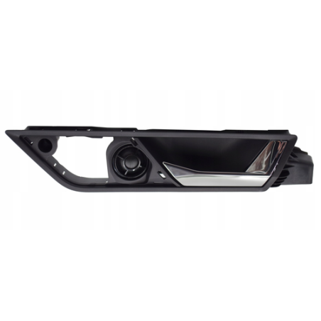 MANIGLIA APRIPORTA INTERNA CROMATA/NERA ANT SX SKODA FABIA (NJ3) 2014 2018 OEM 6V0837221A2ZZ