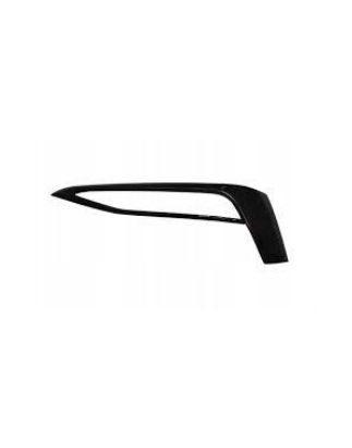 MODANATURA PARAURTI ANT SUP SX NERA BMW SERIES 5 (G30/G31/F90) 2016 2020 OEM 51117385281