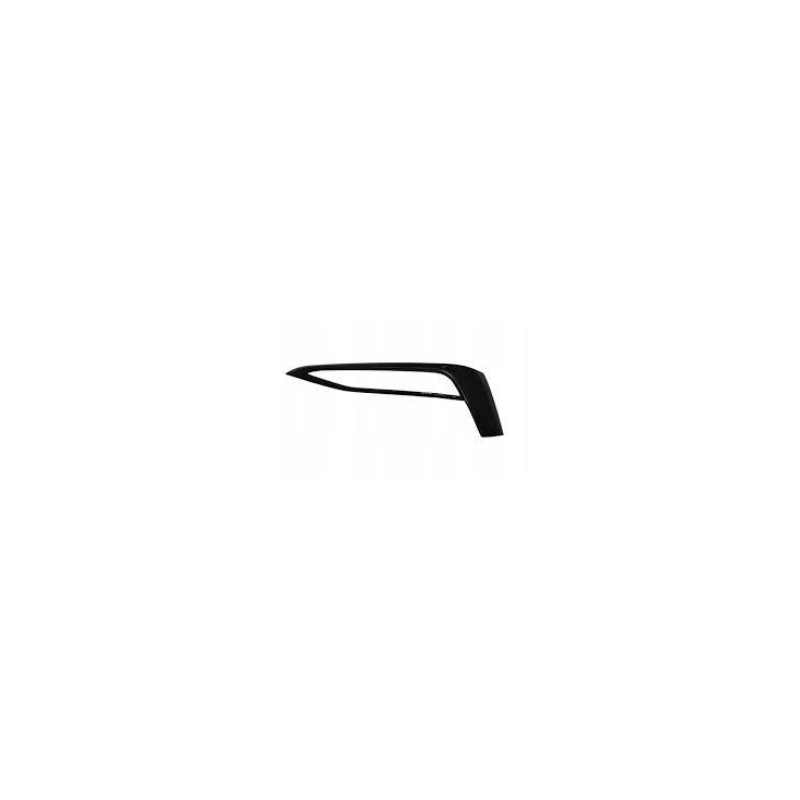 MODANATURA PARAURTI ANT SUP SX NERA BMW SERIES 5 (G30/G31/F90) 2016 2020 OEM 51117385281