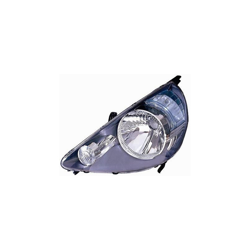 FARO FANALE PROIETTORE DX H4 NERA ELETTRICA HONDA JAZZ (GD/GE3/GE2) 2001 2008 OEM 33101SAAG52