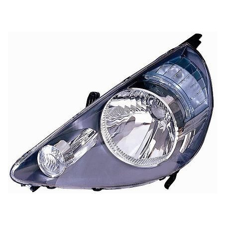FARO FANALE PROIETTORE DX H4 NERA ELETTRICA HONDA JAZZ (GD/GE3/GE2) 2001 2008 OEM 33101SAAG52
