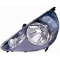 FARO FANALE PROIETTORE SX H4 NERA ELETTRICA HONDA JAZZ (GD/GE3/GE2) 2001 2008 OEM 33151SAAG52