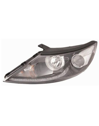 FARO FANALE PROIETTORE SX H7,H7 LED NERA LED ELETTRICA KIA SPORTAGE (SL) 2010 2014 OEM 921013W121