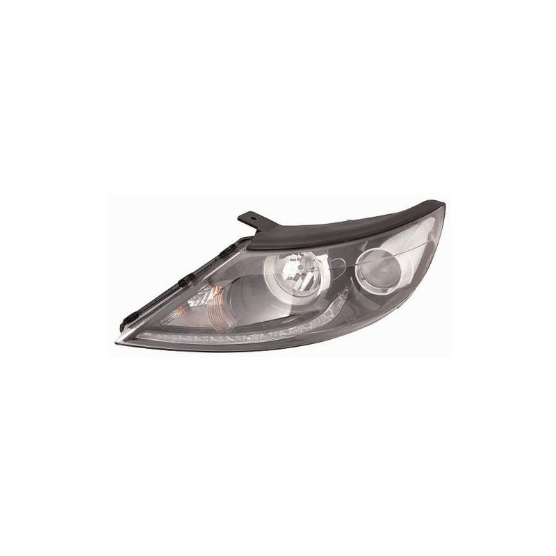 FARO FANALE PROIETTORE SX H7,H7 LED NERA LED ELETTRICA KIA SPORTAGE (SL) 2010 2014 OEM 921013W121