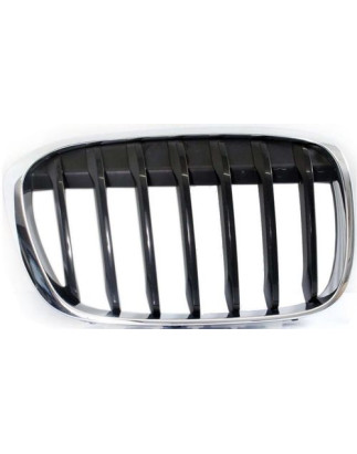 GRIGLIA ANT DX CROMATA/NERA BMW X1 (F48) 2015 2019 OEM 51137354824