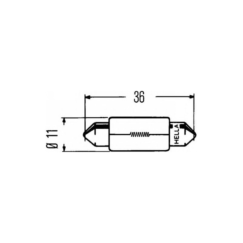 C5W 12V 5W STANDARD