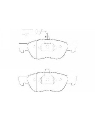 PADS PADS,PREMIER (ALTA PREST.) HYD BARCHETTA/BRAVA/BRAVO/MAREA/PUNTO (188)