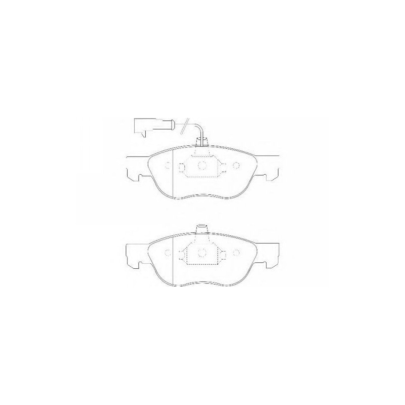 PADS PADS,PREMIER (ALTA PREST.) HYD BARCHETTA/BRAVA/BRAVO/MAREA/PUNTO (188)