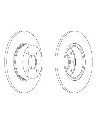 DISCO FRENO POST ALFA ROMEO / LANCIA / FIAT