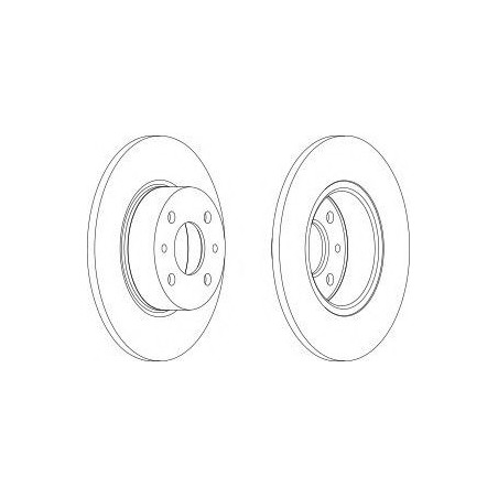 DISCO FRENO POST ALFA ROMEO / LANCIA / FIAT