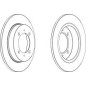 DISCO FRENO POST VOLVO S40 / V40 ALL MODELS 96 -