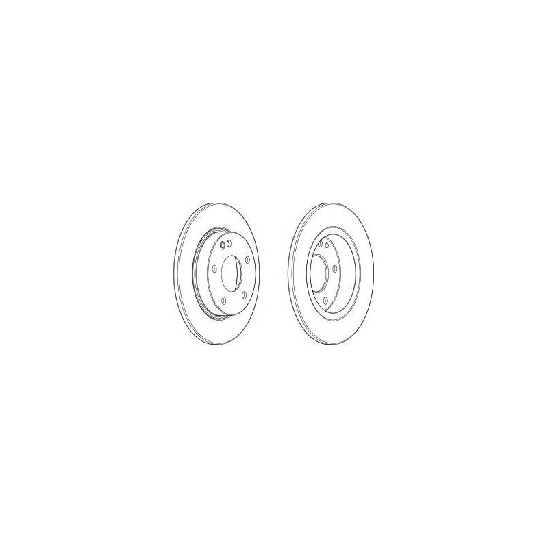 DISCO FRENO ANT MERCEDES A CLASS 1.4 (SOLID)98 -  