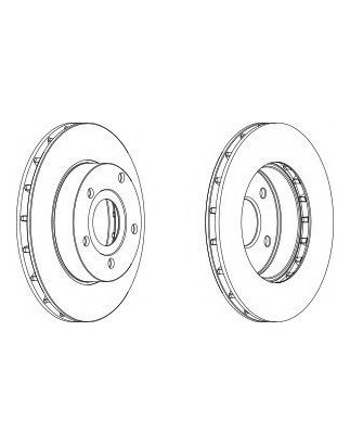 DISCO FRENO ANT JEEP GRANDCHEROKEE99 -