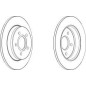 DISCO FRENO POST FORD FOCUS C-MAX REAR