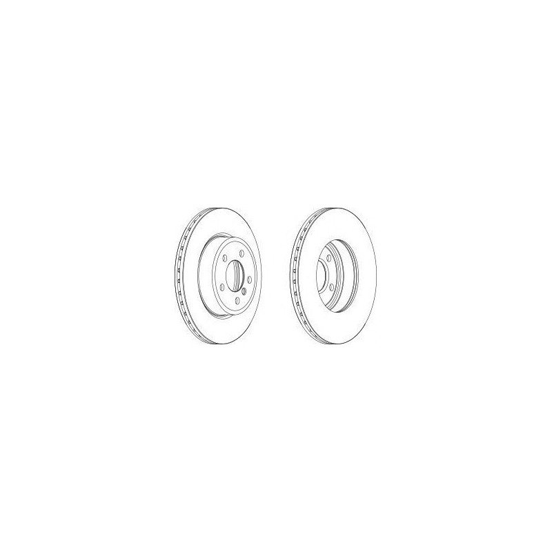 DISCO FRENO ANT BMW X3 04 -