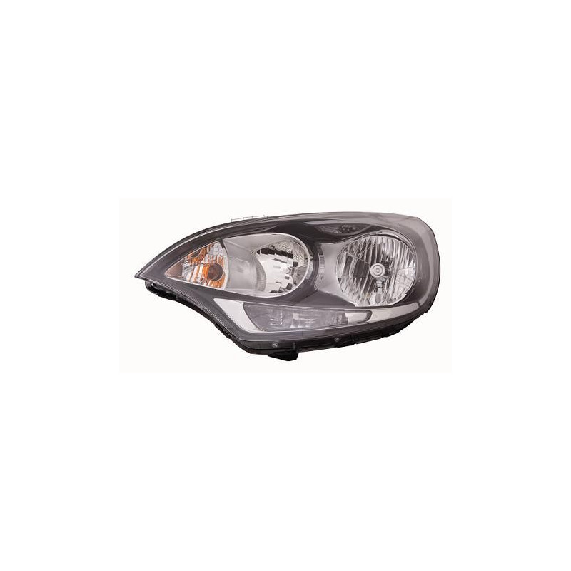 FARO FANALE PROIETTORE SX 5 H7,H1 7 NERA ELETTRICA KIA RIO H/B (UB) 2011 2014 OEM 921011W280