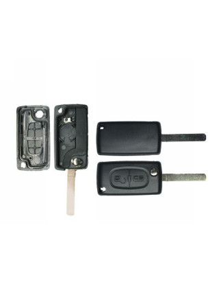 GUSCIO PER CHIAVI NERO 2 CON ALLOGGIO BATTERIA ESAGONALE VA2 CITROEN C2 (JM) 2003 2008