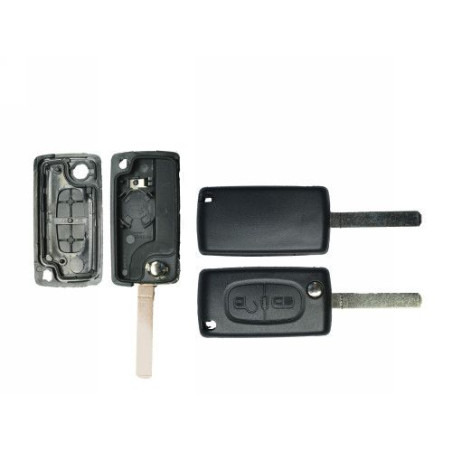 GUSCIO PER CHIAVI NERO 2 CON ALLOGGIO BATTERIA ESAGONALE VA2 CITROEN C2 (JM) 2003 2008