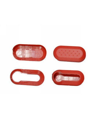 GUSCIO PER CHIAVI ROSSO 0 FIAT 500 (312) 2007 2015