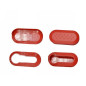 GUSCIO PER CHIAVI ROSSO 0 FIAT 500 (312) 2007 2015