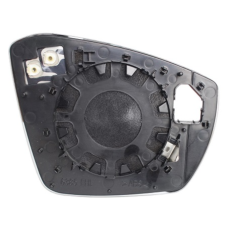 VETRO CON PIASTRA SX CROMATO SKODA OCTAVIA 6 (5E3/NL3/NR3/5E5/5E6) 2013 2017 OEM 2GM857521