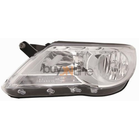 FARO FANALE PROIETTORE SX H7,H7 VOLKSWAGEN TIGUAN (5N) 2007 2011 OEM 5N1941031AB