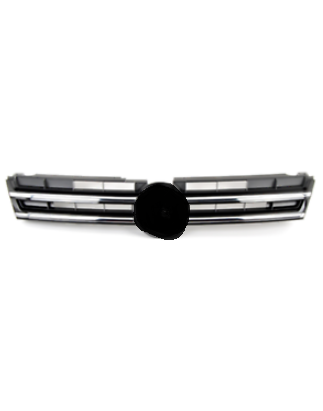 GRIGLIA PARAURTI ANT NERA CON PROFILI CROMATI VOLKSWAGEN TOUAREG (7P5/7P6) 2010 2014 OEM 7P6853651A