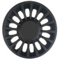 COPRICERCHIO 15" ARGENTO CENTRALE