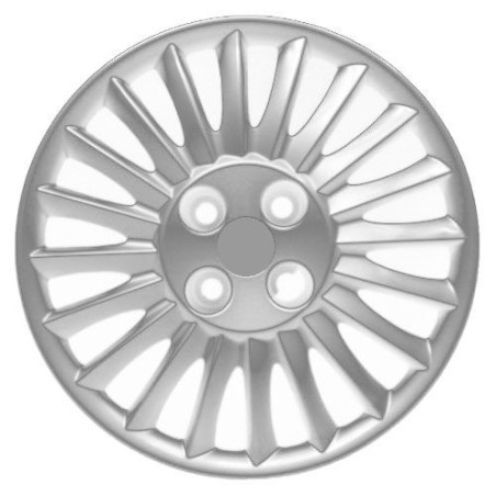 COPRICERCHIO 15" ROSSO FIAT GRANDE PUNTO (199) 2005 2012