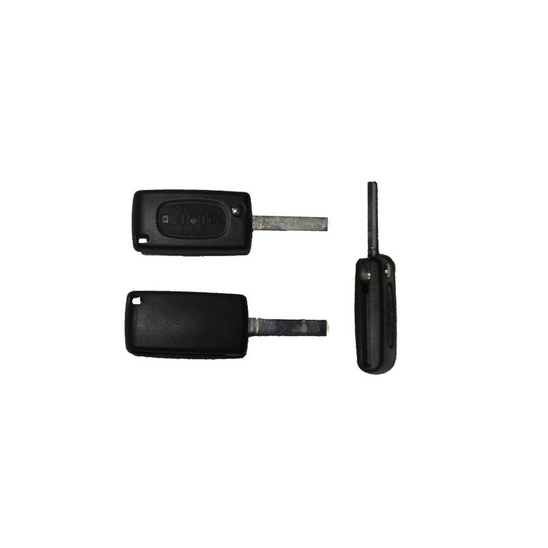 GUSCIO PER CHIAVI NERO 3 CON ALLOGGIO BATTERIA ESAGONALE VA2 CITROEN BERLINGO (MF) 2002 2008