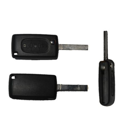 GUSCIO PER CHIAVI NERO 3 CON ALLOGGIO BATTERIA ESAGONALE VA2 CITROEN BERLINGO (MF) 2002 2008