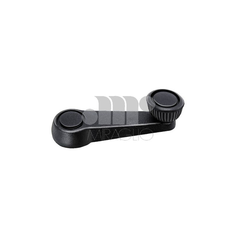 MANIGLIA ALZ ANT/POST DX/SX NERO IN PLASTICA VOLKSWAGEN GOLF I (17) 1977 1983 OEM 321837581