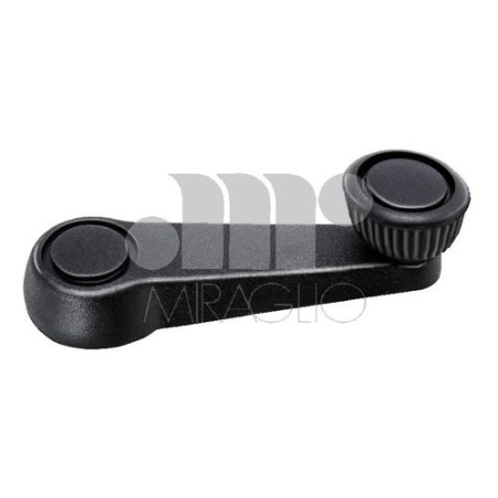MANIGLIA ALZ ANT/POST DX/SX NERO IN PLASTICA VOLKSWAGEN GOLF I (17) 1977 1983 OEM 321837581