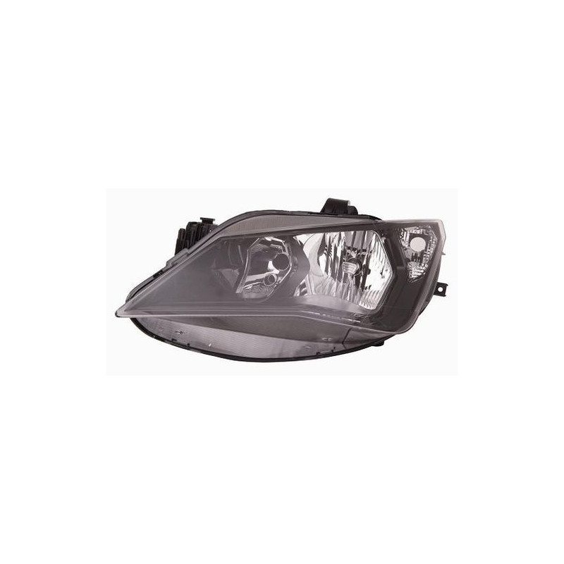 FARO FANALE PROIETTORE SX H7,H7 SPORT NERA ELETTRICA SEAT IBIZA (6J5/6P1) 2012 2015 OEM 6J1941033H