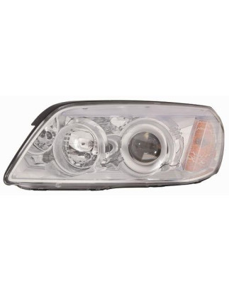 FARO FANALE PROIETTORE SX H7,H1 CROMATA CHEVROLET CAPTIVA 2007 2012 OEM 96626973