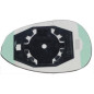 VETRO CON PIASTRA DX FIAT 500 (312) 2007 2015 OEM 71740495