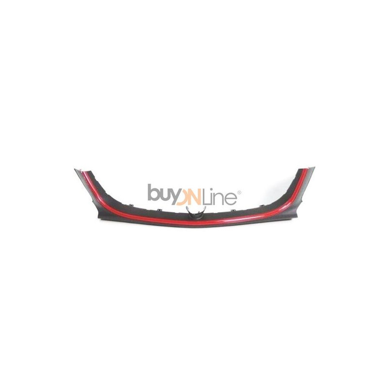 MODANATURA PARAURTI ANT CENTRALE NERA ROSSO ALFA ROMEO GIULIETTA (940) 2010 2020 OEM 156112079