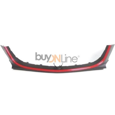 MODANATURA PARAURTI ANT CENTRALE NERA ROSSO ALFA ROMEO GIULIETTA (940) 2010 2020 OEM 156112079