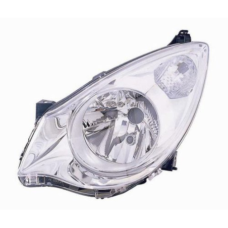 FARO FANALE PROIETTORE SX H4 OPEL AGILA (H08) 2008 2014 OEM 93193971