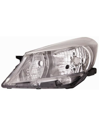 FARO FANALE PROIETTORE DX H4 MOD. KYOTO CROMATA ELETTRICA TOYOTA YARIS III (P13) 2011 2014 OEM 811300D450